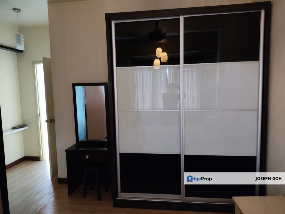 Permas Ville Apartment, high floor, 3 bedrooms with fully furnished , Johor, Johor Bahru