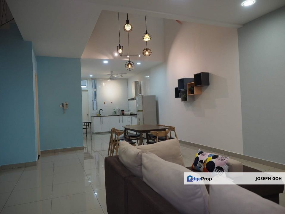 Eco Cascadia, 2 Storey Terrace House, 6 rooms with fully furnished , Johor, Johor Bahru