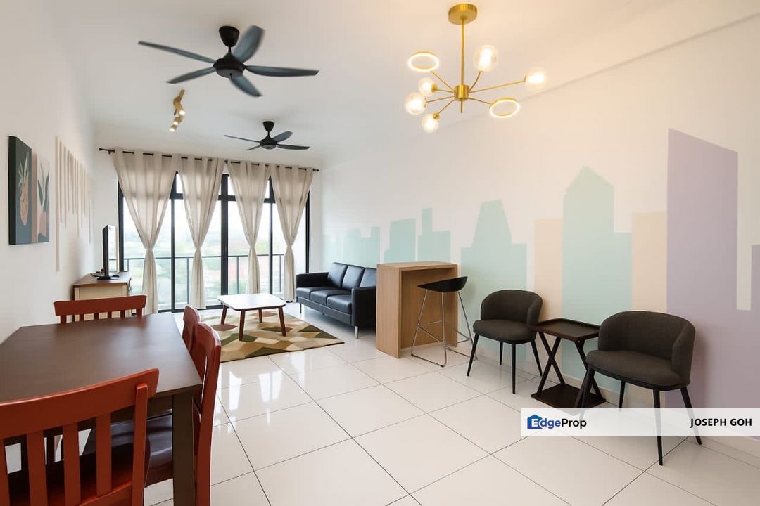 The Platino Serviced Apartment, Tower A, 3 rooms with fully furnished , Johor, Johor Bahru