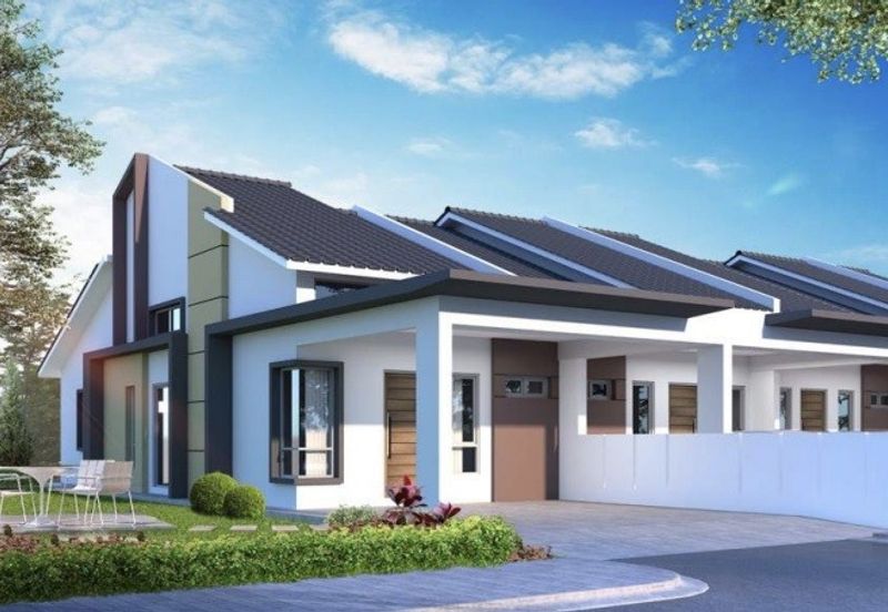 D'Aleena Tasek Gelugor Rumah Setingkat  