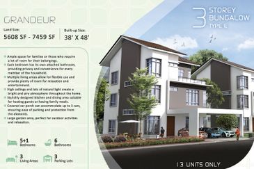 New Project 3 Storey Bungalow Gated & guarded Taman Lembah Permai, Kota Permai Bukit Mertajam