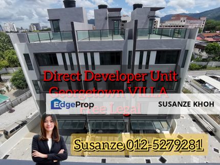 Direct Developer, Free Legal Fee, Penang, Georgetown