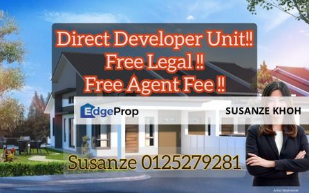 Direct Developer, Free Legal Fee, Penang, Tasek Gelugor