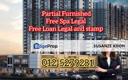 Direct Developer, Free Legal Fee and Free Kitchen, Penang, Batu Kawan