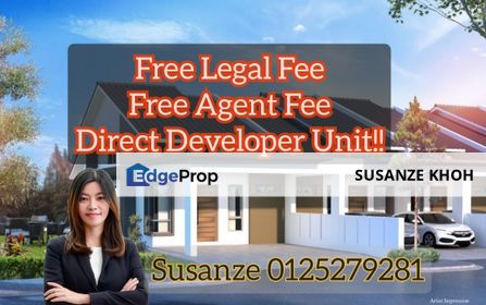 Direct Developer, Free Legal Fee D'Aleena, Penang, Tasek Gelugor