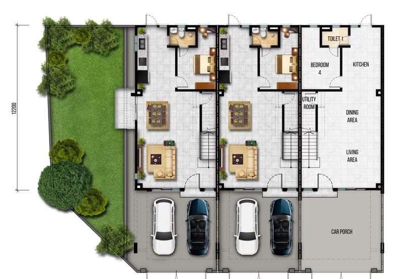 Good Deal Cheapest Double Storey in Tasek Gelugor Seri Bedu