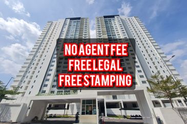 Emerald Residence Bayan Lepas , Free All Stamping And Legal Fee