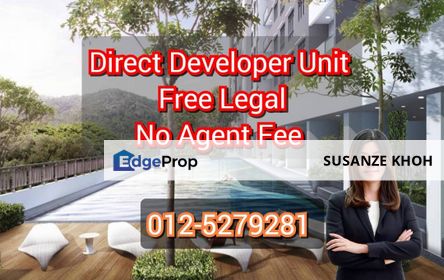 Direct Developer, Free Legal Fee Spa and Loan, Penang, Bayan Lepas