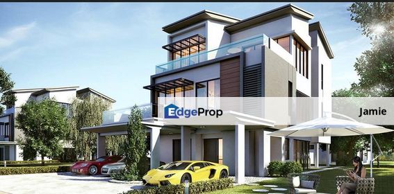 Brand New 3 Storey Bungalow / Semi-D @ Gombak Heights Near Selayang Sentul KL City View Freehold Individual Title, Kuala Lumpur, Gombak