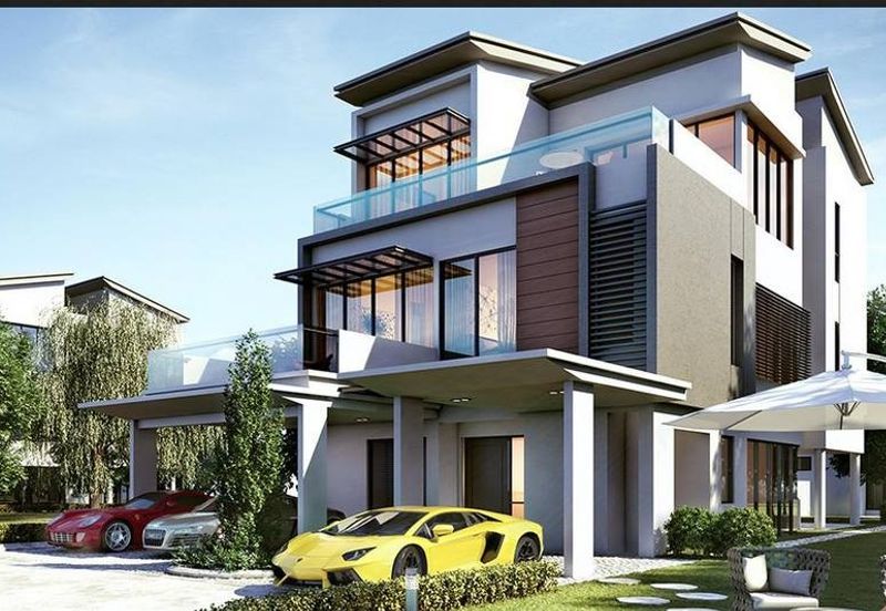Brand New 3 Storey Bungalow @ Gombak Heights Near Selayang Sentul Batu Caves KL City View Freehold Individual Title