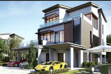 Brand New 3 Storey Bungalow @ Gombak Heights Near Selayang Sentul Batu Caves KL City View Freehold Individual Title