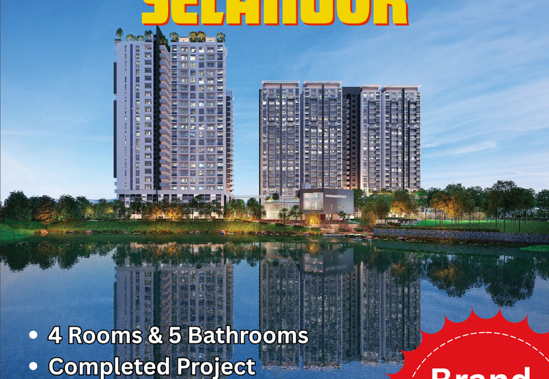 FOR SALE Brand New Largest Luxurious Condominium in Selangor Klang Valley Near Subang Jaya