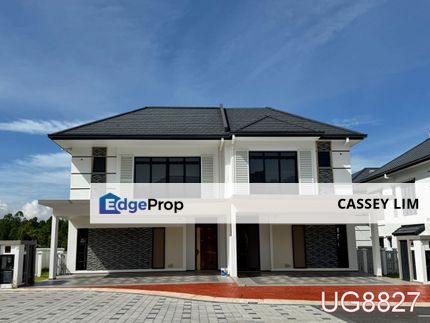 Beside Lake View Setia Alam Eco Park Arundina Double Storey Semi D Endlot , Selangor, Setia Eco Park