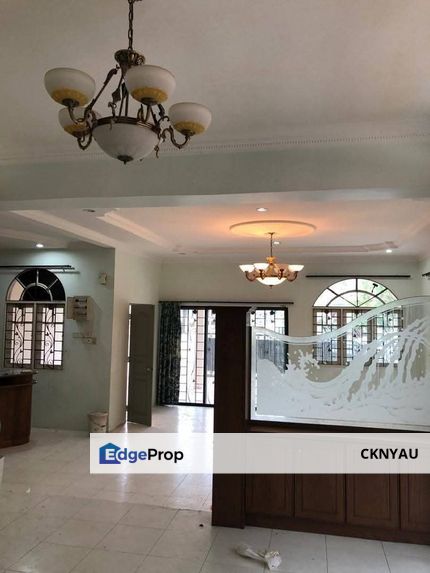 Ipoh garden east super big move in condition double storey semi-d house for rent, Perak, Ipoh