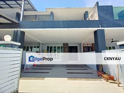 Ipoh klebang emas partial furnished move in condition double storey house for rent, Perak, Ipoh