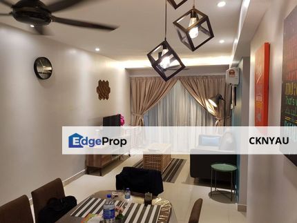 Ipoh town majestic renovated fully furnished 2 rooms condo for rent, Perak, Kinta