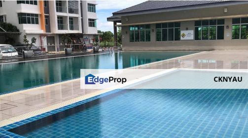 Ipoh meru prima fully furnished gated guarded 3 rooms condo for rent, Perak, Kinta