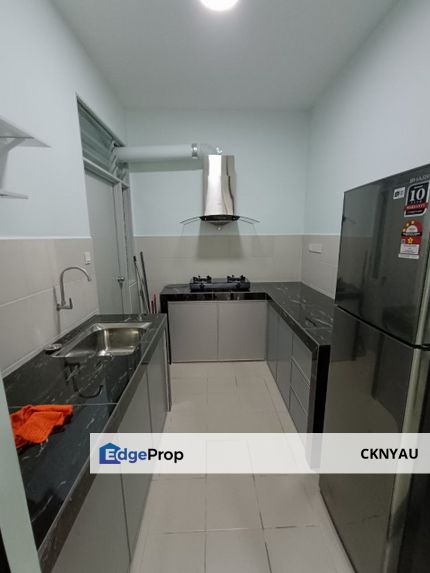 Ipoh menglembu falim fully furnished gated guarded 3 rooms condo for rent, Perak, Ipoh