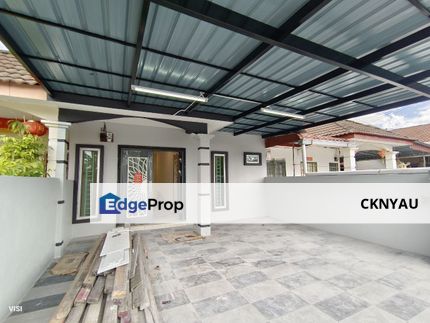 Ipoh pengkalan indah renovated extended single storey house for sale, Perak, Ipoh