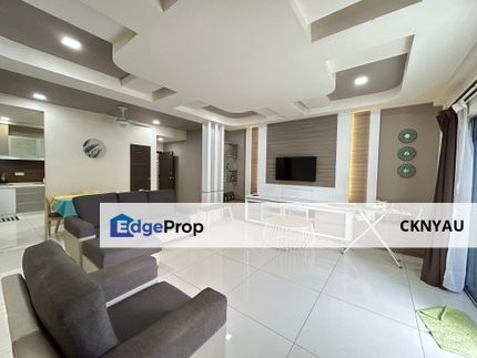 Ipoh gunung rapat hillcity fully furnished gated guarded 3 rooms condo for rent, Perak, Ipoh