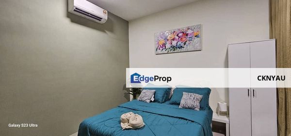Ipoh meru prima fully furnished gated guarded 3 rooms condo for rent, Perak, Ipoh