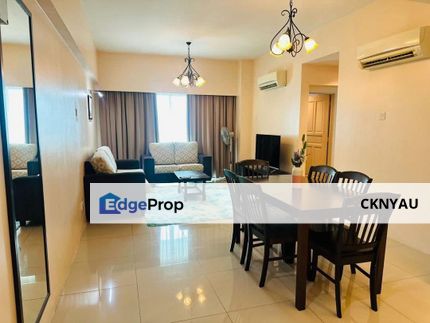 Ipoh town kinta riverfront fully furnished  3 rooms condo for rent, Perak, Kinta