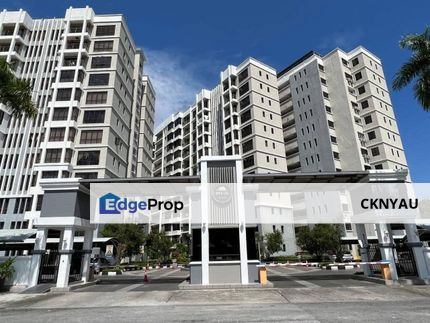 Ipoh tigerlane upper east fully furnished gated guarded 3 rooms condo for rent, Perak, Ipoh