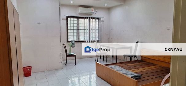 Ipoh meru freehold facing empty land renovated extended double storey house for sale, Perak, Ipoh