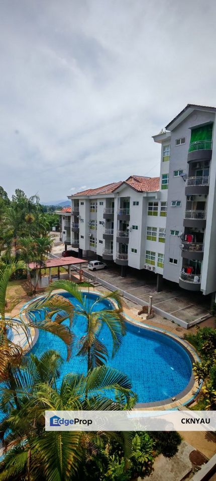 Ipoh tambun skyhome partial furnished gated guarded 3 rooms condo for rent, Perak, Ipoh