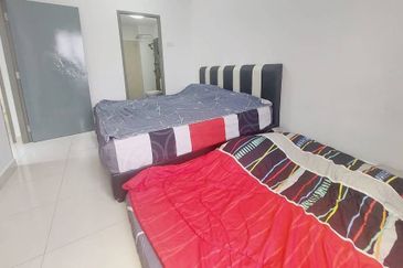 Ipoh meru scientex partial furnished condo for rent