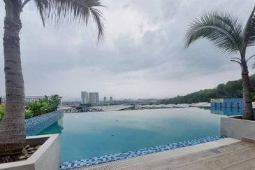 Ipoh meru scientex partial furnished condo for rent