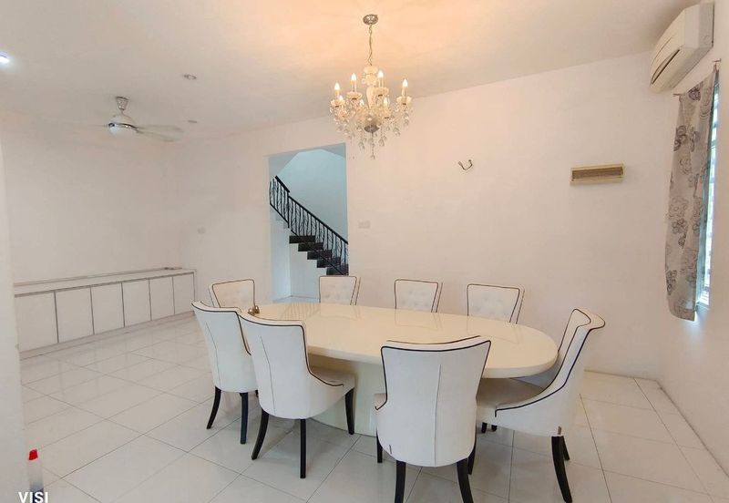 Ipoh bercham east gate fully furnished double storey house for rent