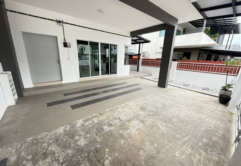Ipoh meru scientex fully furnished 2 sty inter corner house for rent
