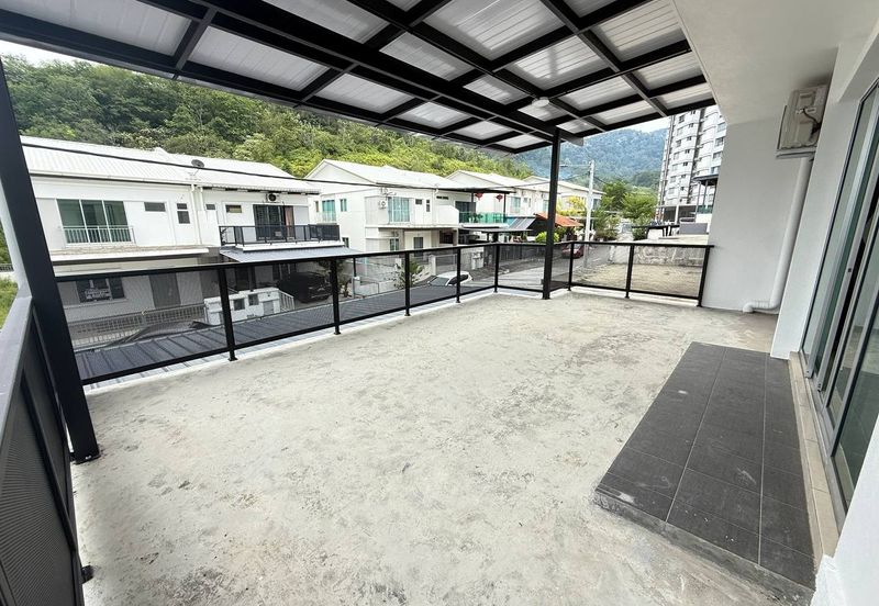 Ipoh meru scientex fully furnished 2 sty inter corner house for rent