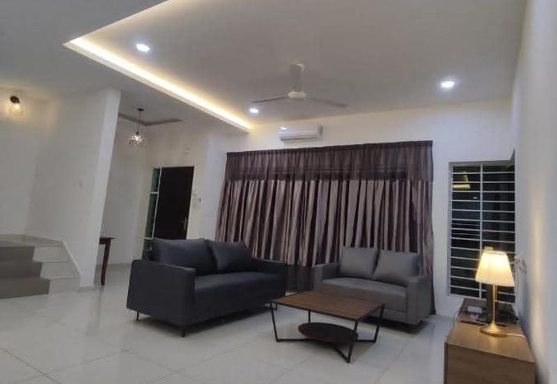 Ipoh botani beringin fully furnished double storey corner house for rent
