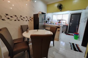 Ipoh klebang restu freehold renovated single storey house for sale