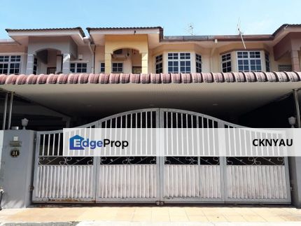 Ipoh bercham anjung partial furnished double storey house for rent, Perak, Ipoh