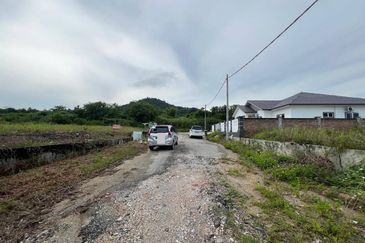 Ipoh chemor super big residential bungalow land for sale
