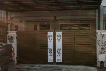 Ipoh klebang pine park renovated double storey house for rent