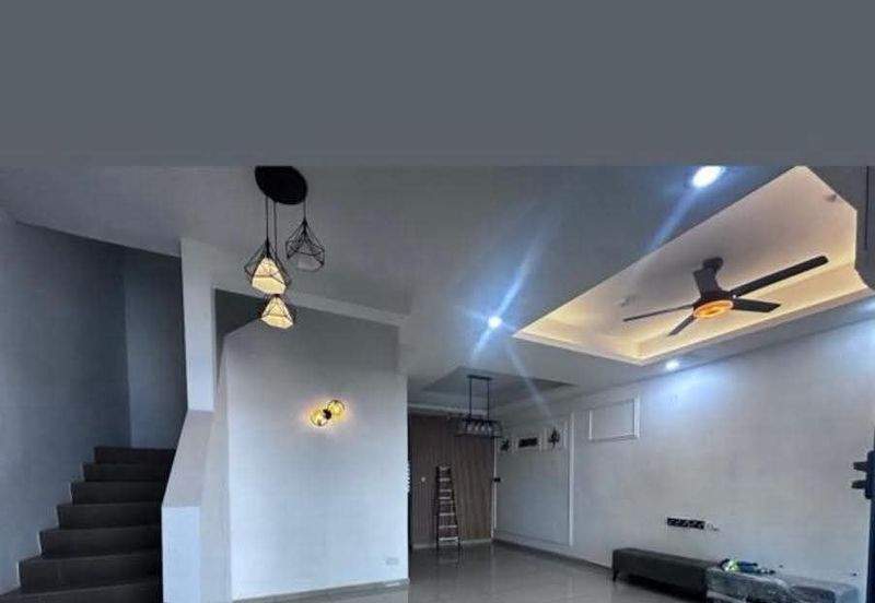 Ipoh klebang pine park renovated double storey house for rent