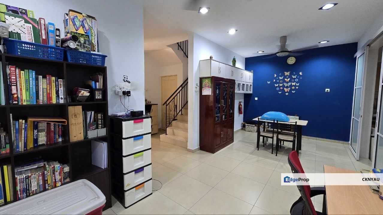 Ipoh botani palma  partial furnished double storey semi-d house for sale, Perak, Ipoh