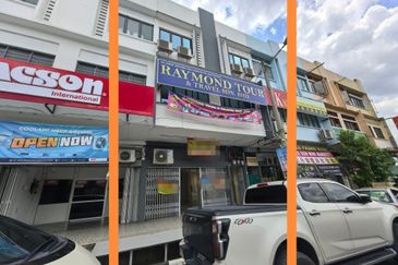 Ipoh pasir puteh facing main road super long ground floor shoplot for rent
