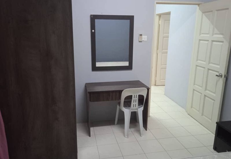 Ipoh bercham kiara fully furnished 3 rooms condo for rent