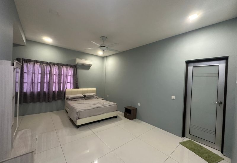 Ipoh gunung rapat hillcity fully furnished gated guarded 3 rooms condo for rent