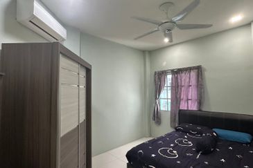 Ipoh gunung rapat hillcity fully furnished gated guarded 3 rooms condo for rent