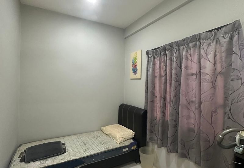 Ipoh gunung rapat hillcity fully furnished gated guarded 3 rooms condo for rent