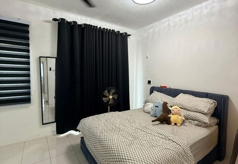 Ipoh meru chepor renovated double storey empty unit house for rent