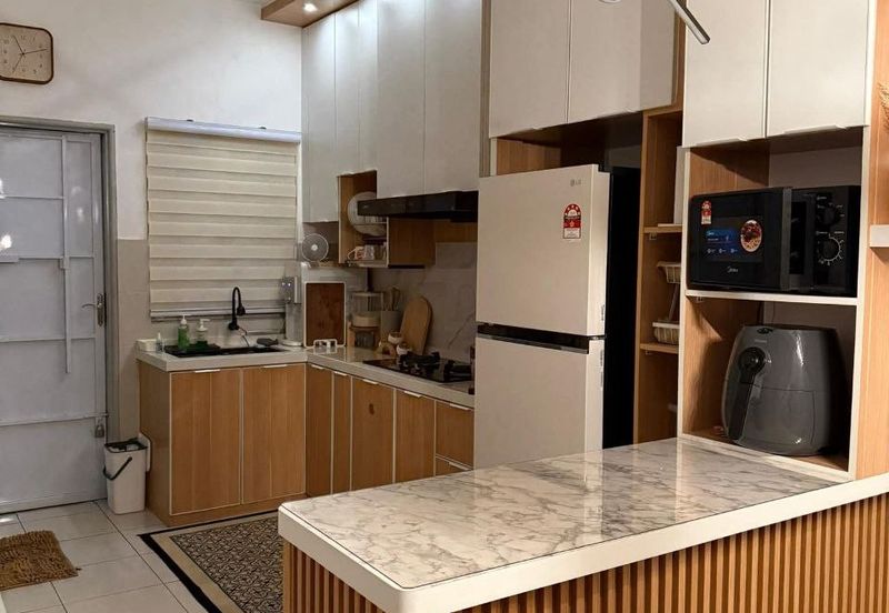 Ipoh meru chepor renovated double storey empty unit house for rent