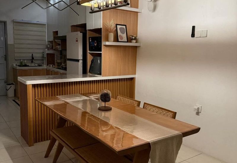 Ipoh meru chepor renovated double storey empty unit house for rent