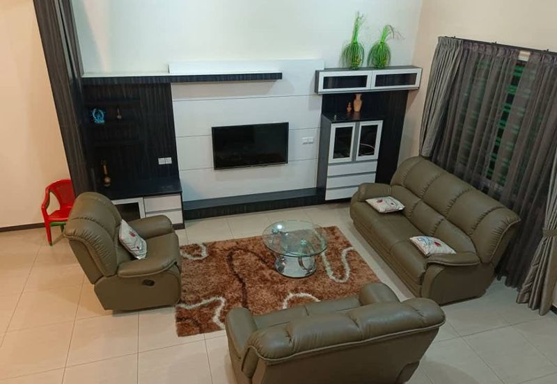 Ipoh chemor fully furnished double storey house for rent